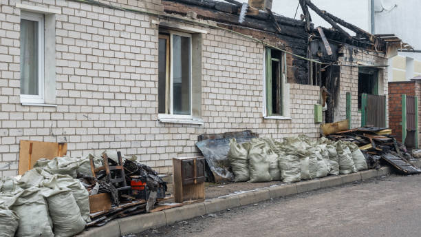 Professional Fire Damage Removal technician working in Glendale, AZ